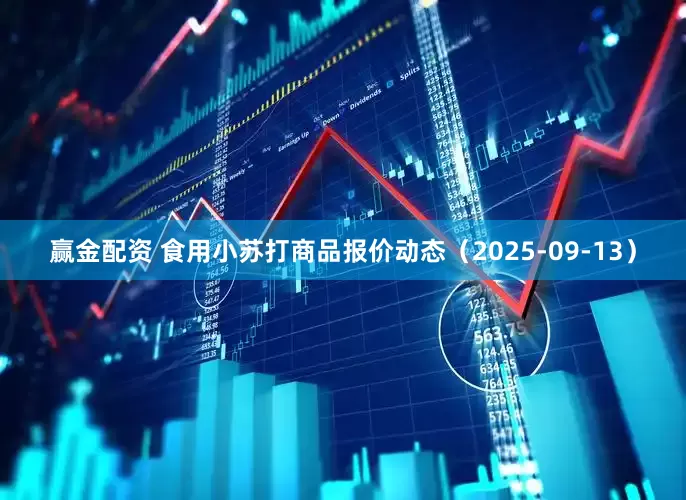 赢金配资 食用小苏打商品报价动态（2025-09-13）